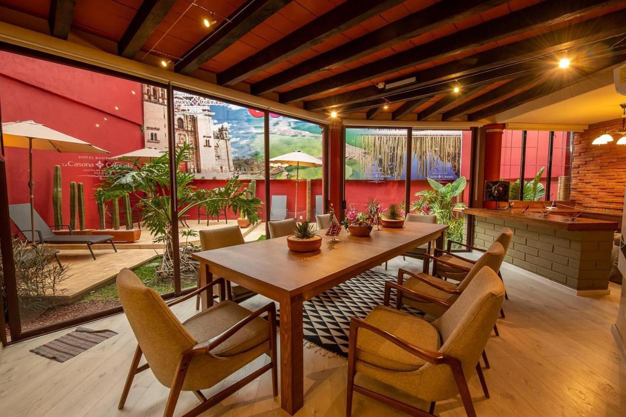 La Casona Colorada San Felipe Del Agua Hotel Oaxaca Exterior photo